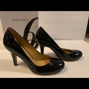 Black Nine West heels